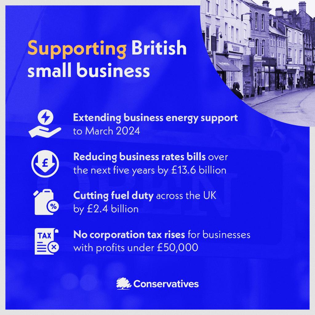Supporting British small businesses